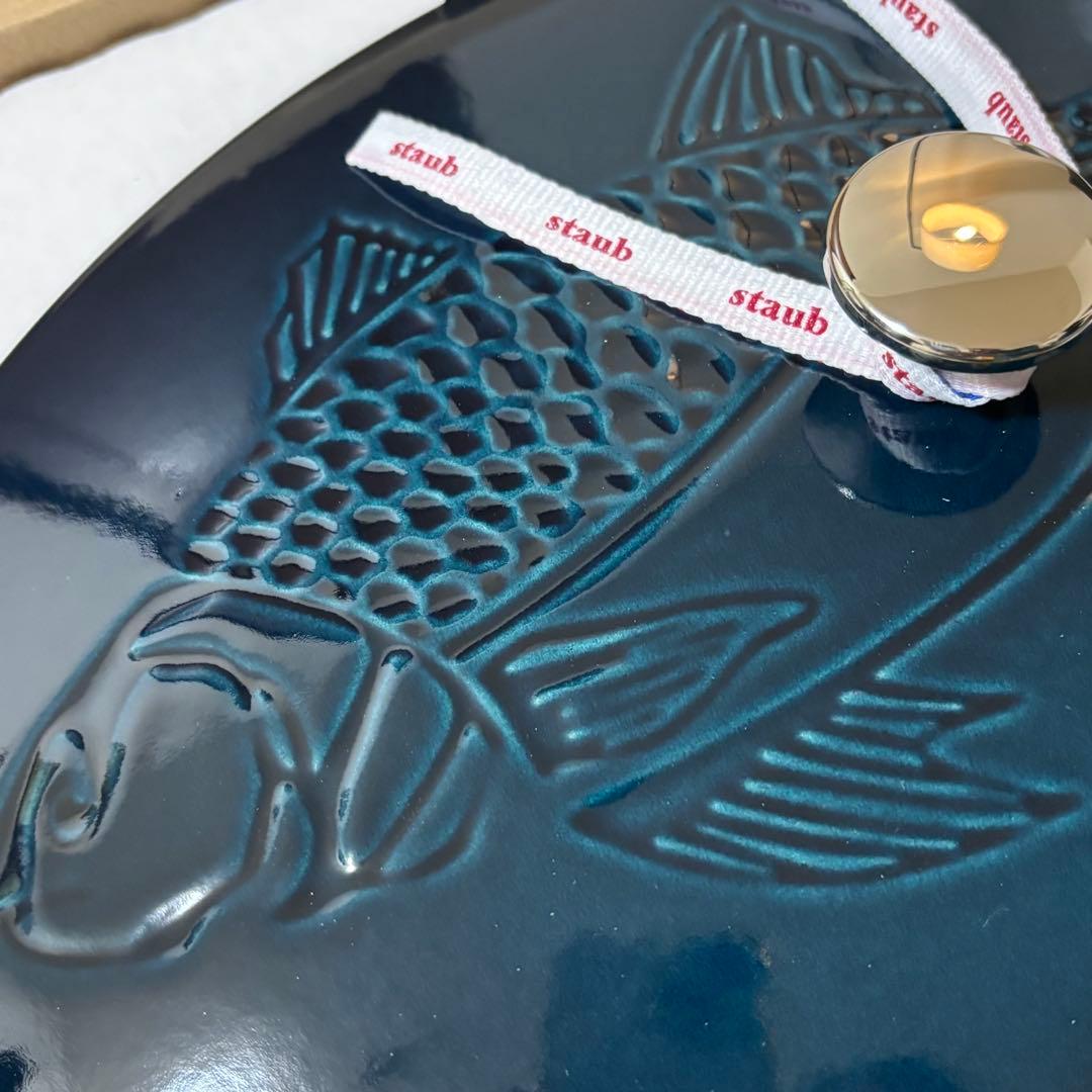 STAUB ストウブ フィッシュシグネチャー オーバルホットプレート ラ・メール