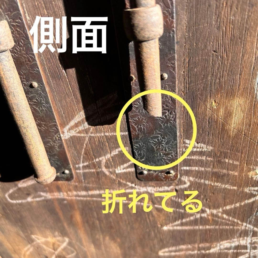 装飾金具　レア　時代物　引出し　箪笥