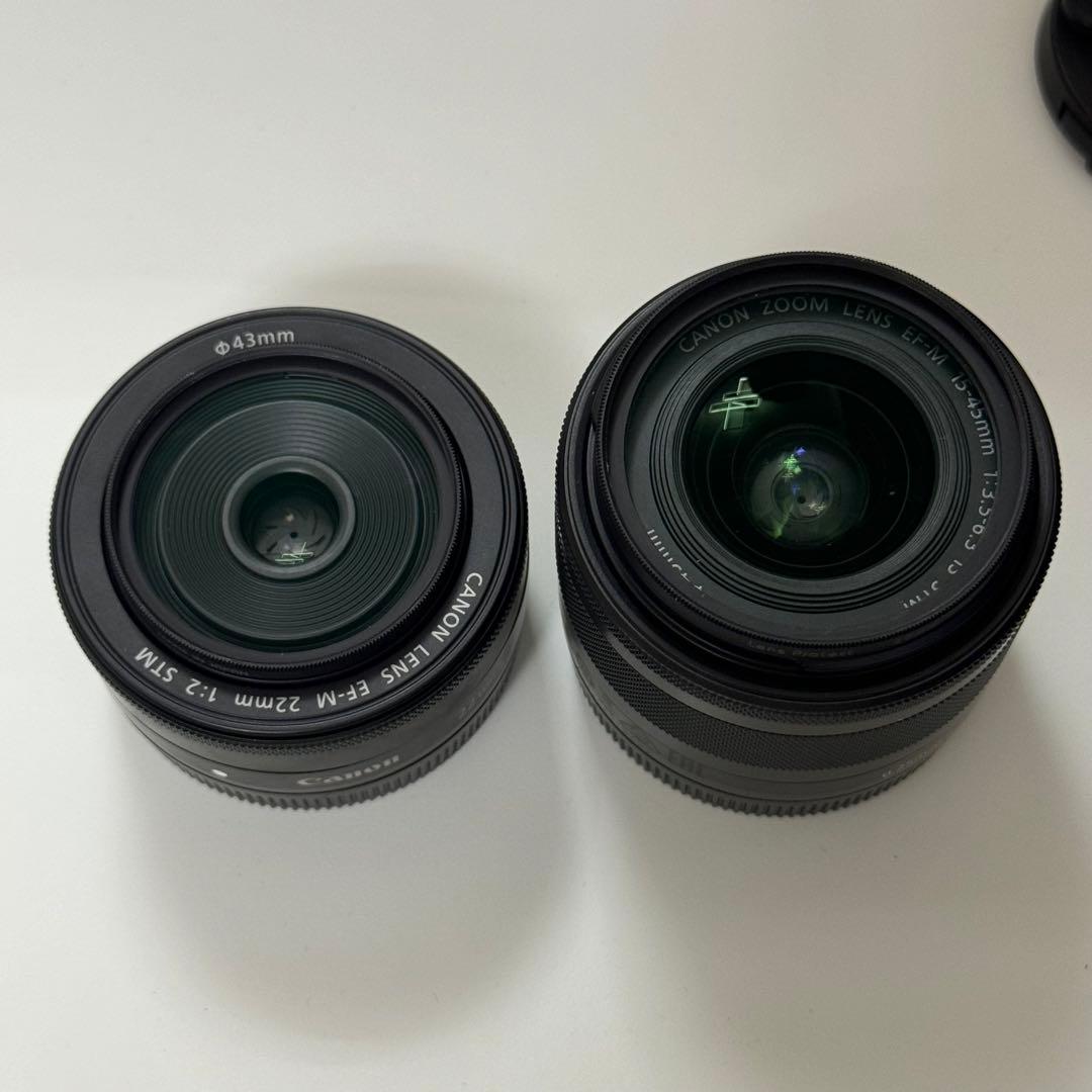 【期間限定値下げ】Canon EOS Kiss M ダブルレンズキット