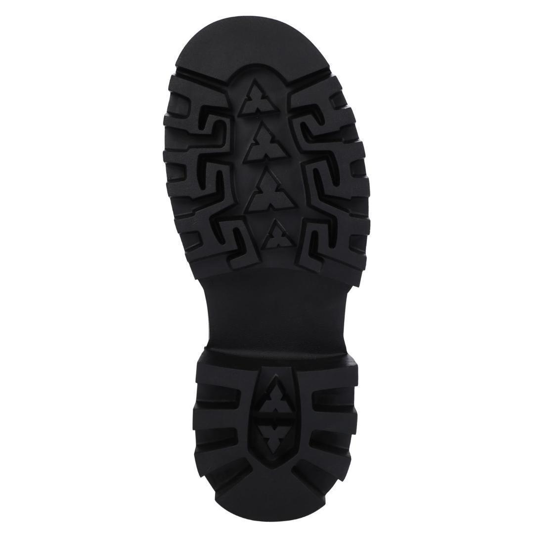 27.5cm/最大10cm身長UPメンズシークレットブーツ厚底靴ジップレザー