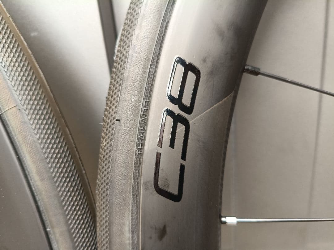 ROVAL C38 前後セット　XDRフリー　展示車外し　タイヤ付き