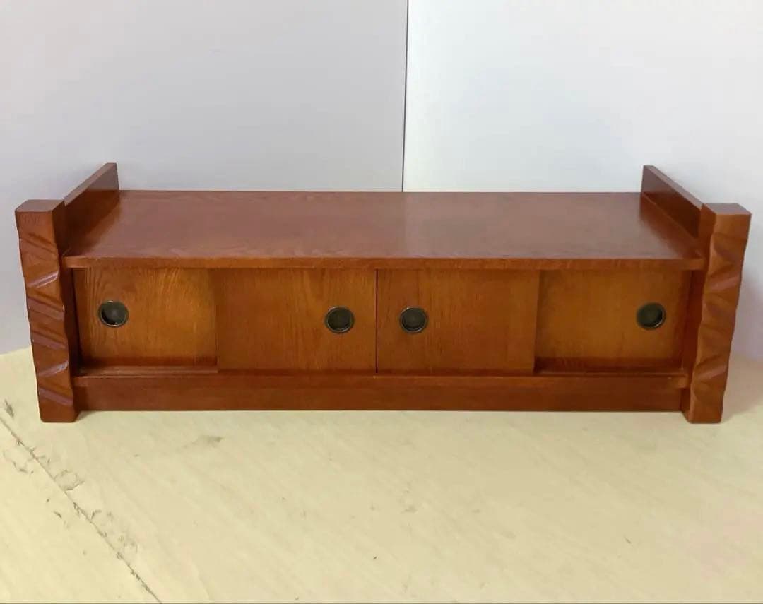 置き床　和風　　和室　置床　置飾り棚　飾り台　盆栽台　サイドボード 和室　床の間