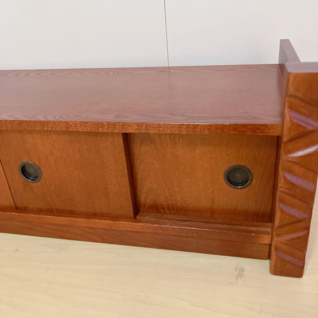 置き床　和風　　和室　置床　置飾り棚　飾り台　盆栽台　サイドボード 和室　床の間