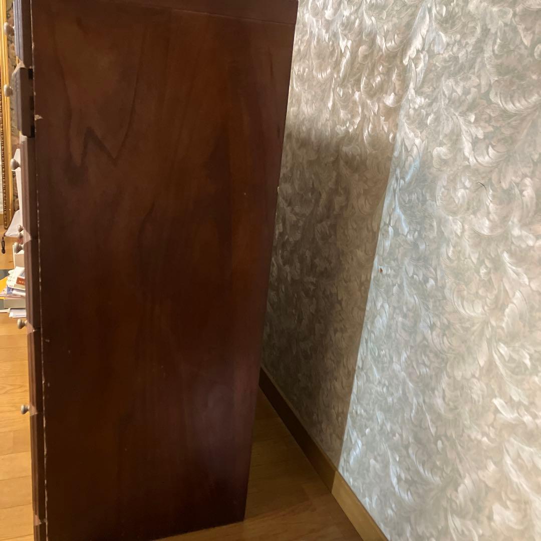 キャビネット ガラス扉付き　たのメル便