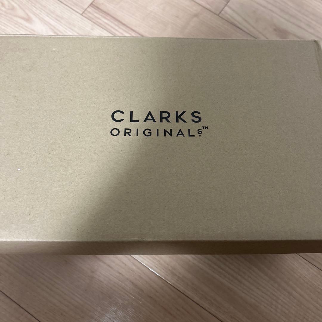 CLARKS ORIGINALS ブルーモカシン箱あり