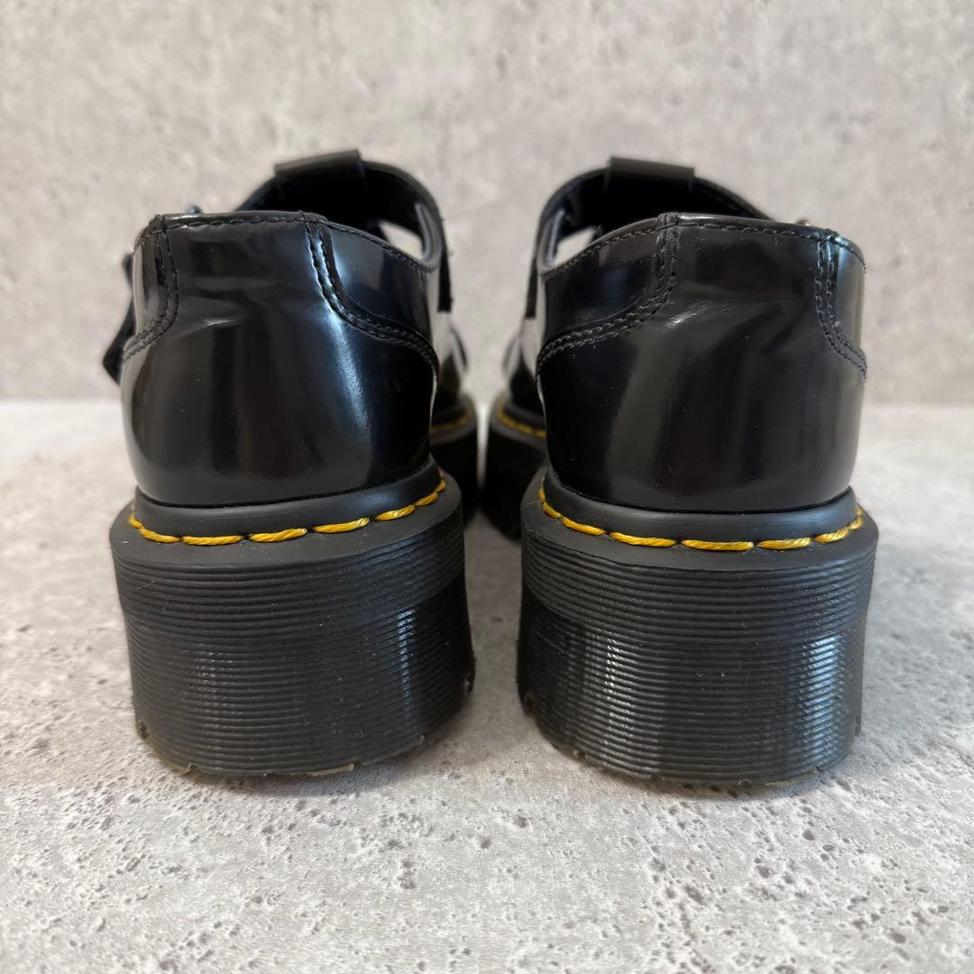 ドクターマーチン BETHAN 厚底 メリージェーン レザーシューズ UK4 黒