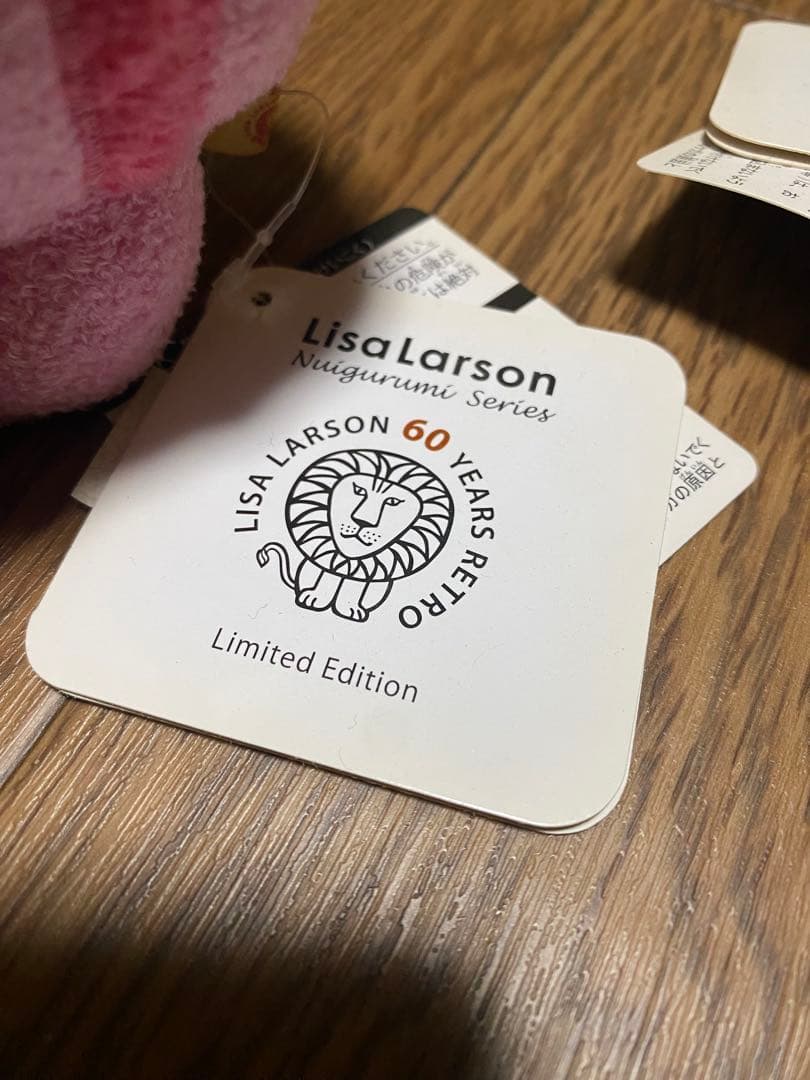 【展示会限定】ミッセぬいぐるみ(S)ピンク・黒