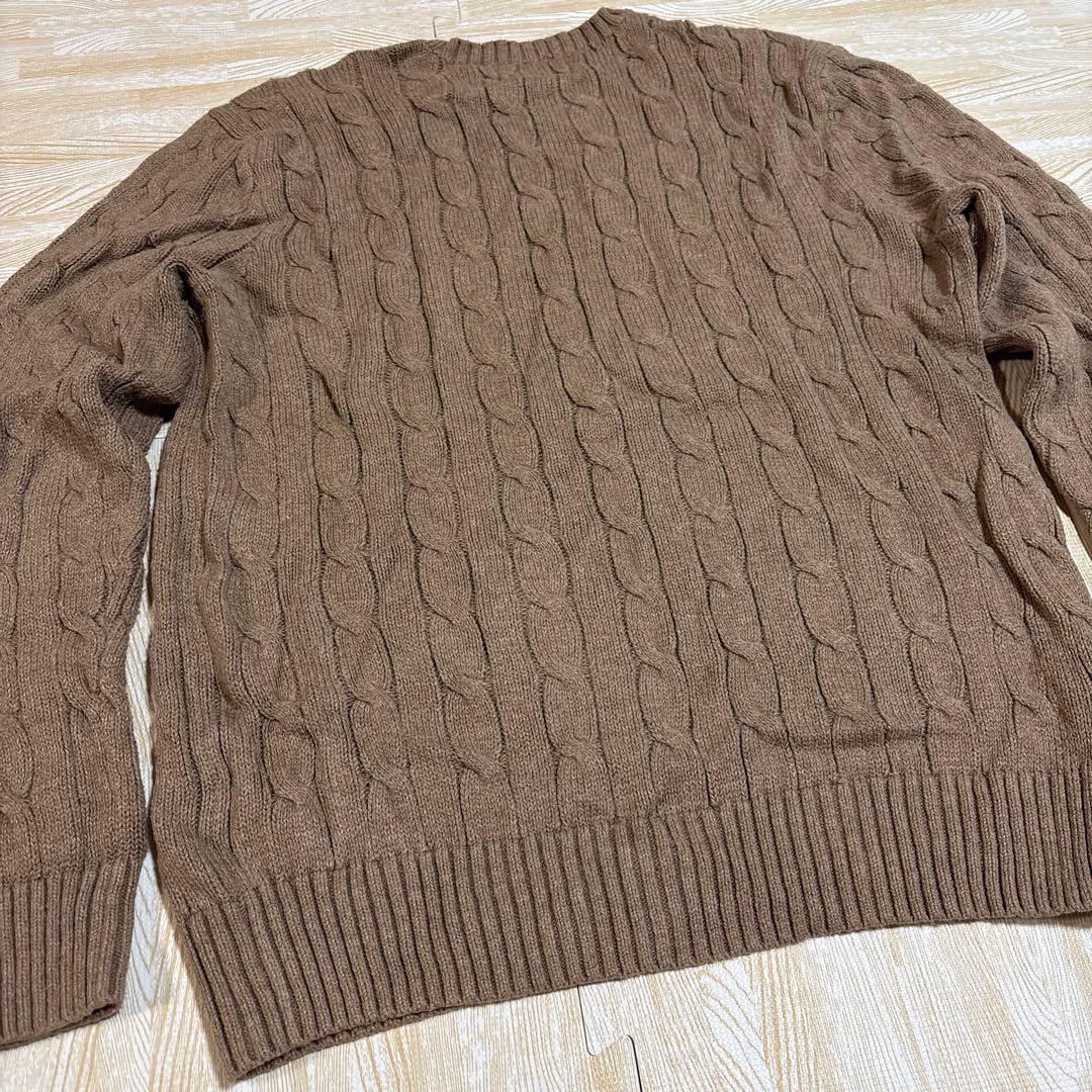 Polo Ralph Lauren ケーブルニットセーター　ベージュ