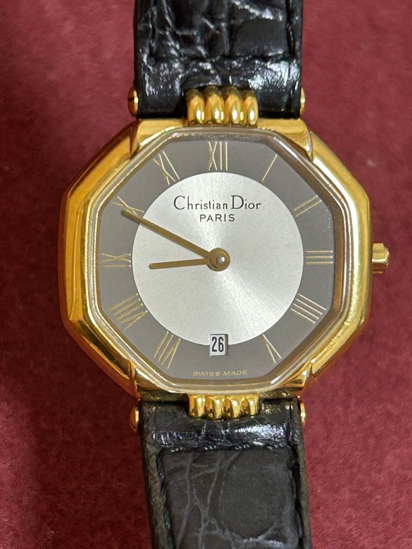 Christian Dior ディオール　腕時計　D48-153