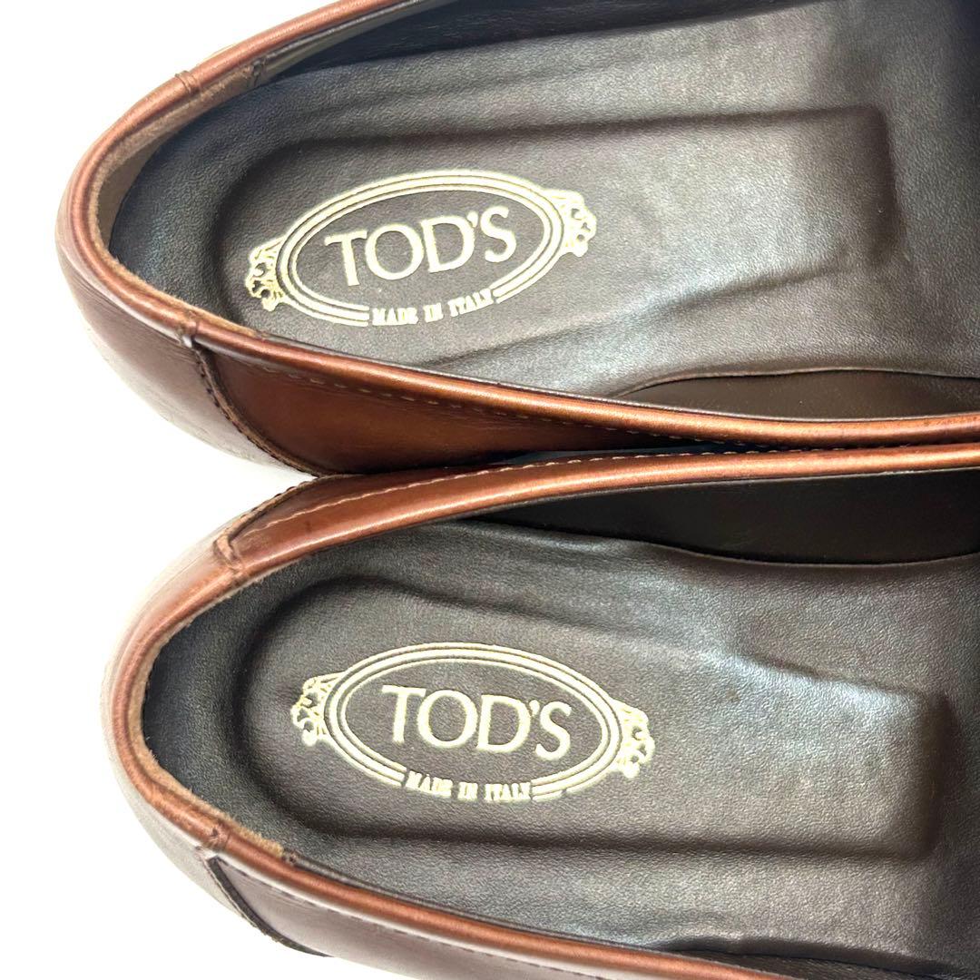 TOD'S トッズ ローファー ケイト レザー ブラウン