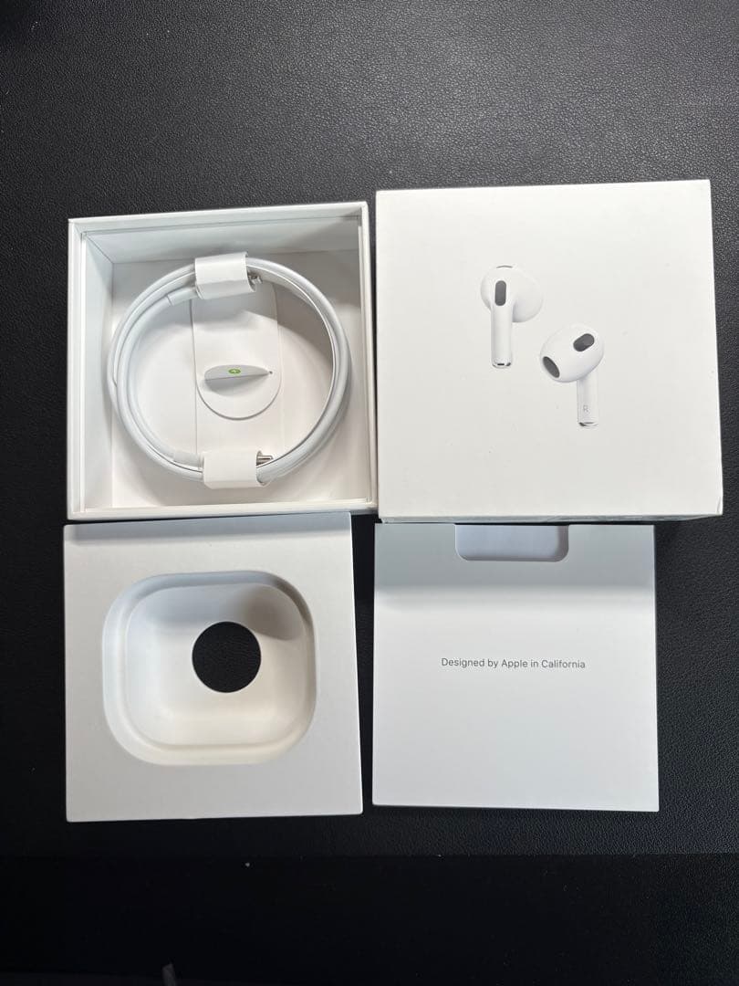 Apple AirPods3 (第3世代) 本体 充電ケース付