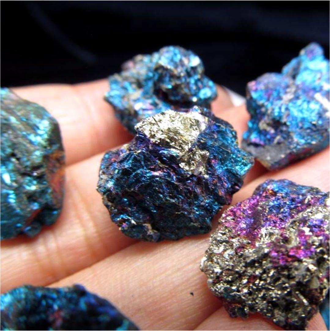 ★特選一石★強力な邪気払いの石【200gチャルコパイライト『黄銅鉱』結晶】❤️