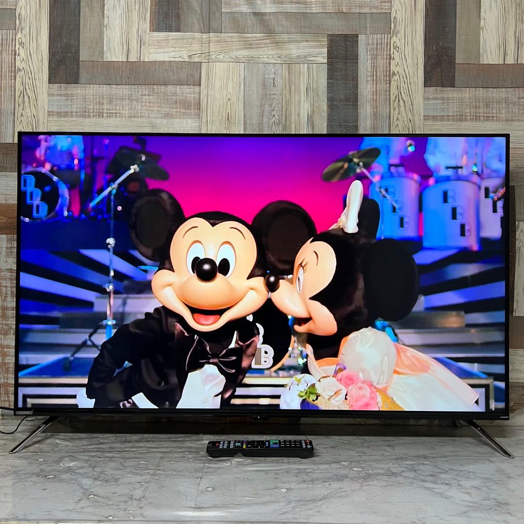 即日受渡❣️全国送料込オリオン 4Kチューナー内蔵ダブルチューナー 50型裏録画