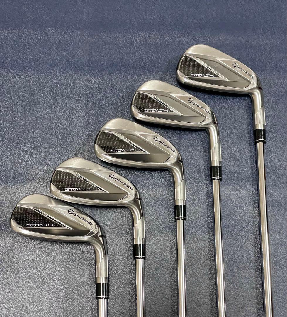【美品】ステルス アイアン 5本セット テーラーメイド