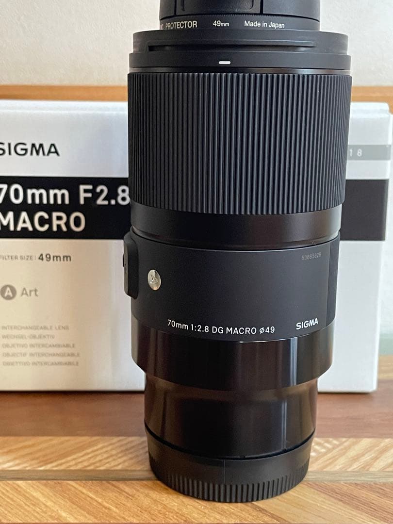 【美品】SIGMA 70mm F2.8 DG Art MACRO レンズ