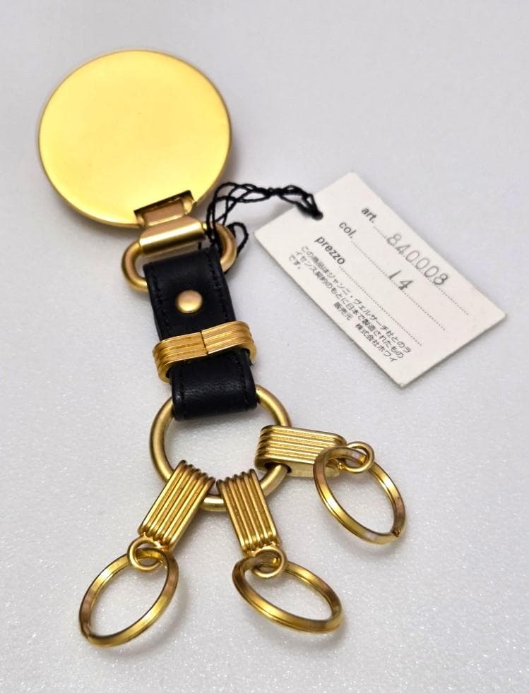 VERSACE　ヴェルサーチェ　ユニセックス キーリング　美品　41382