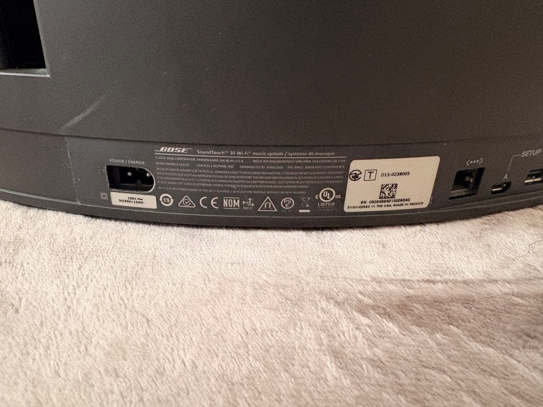 Bose SoundTouch 30 ワイヤレススピーカー