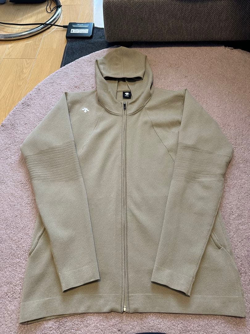 デサントゴルフ　メンズセットアップ　L ベージュ