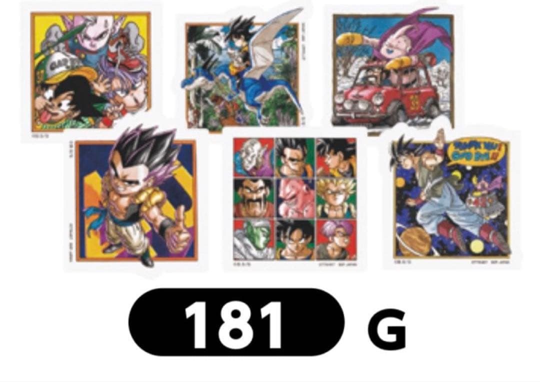 ゲンキダマツリ DRAGON BALL 原作 表紙 ステッカー 全42種 コンプ