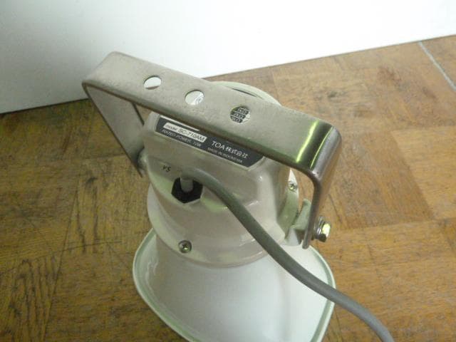 【中古】TOA ホーンスピーカー SC-710AM 10W トランス付 拡声器