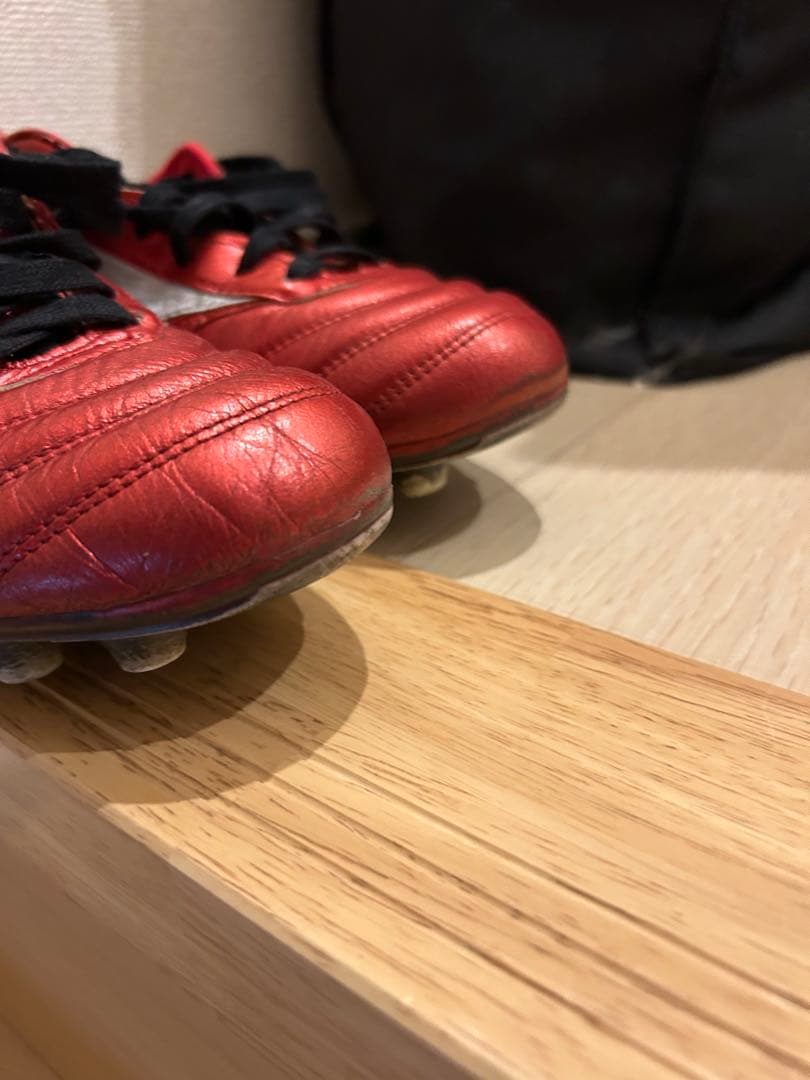 Mizuno モレリアIIジャパン 【限定色】レッド スパイク25.5cm