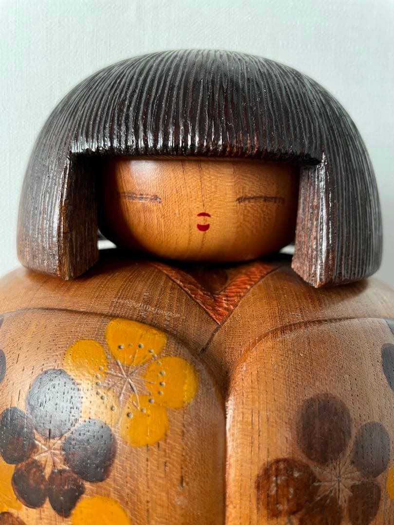 山川 勇 いさむ isamu 創作 こけし レトロ 可愛い kokeshi 人形