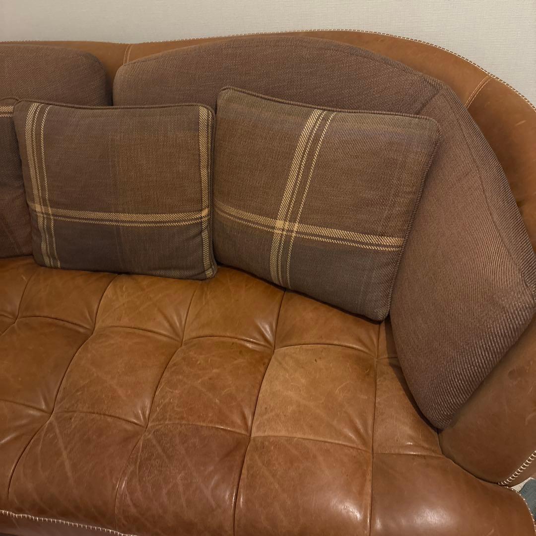 Crash Gate オピアムソファ L-1 キャメル 2.5人掛け