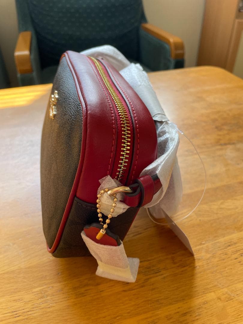 【新品未使用】COACH コーチ ミニ ジェイミー カメラバッグ シグネチャー