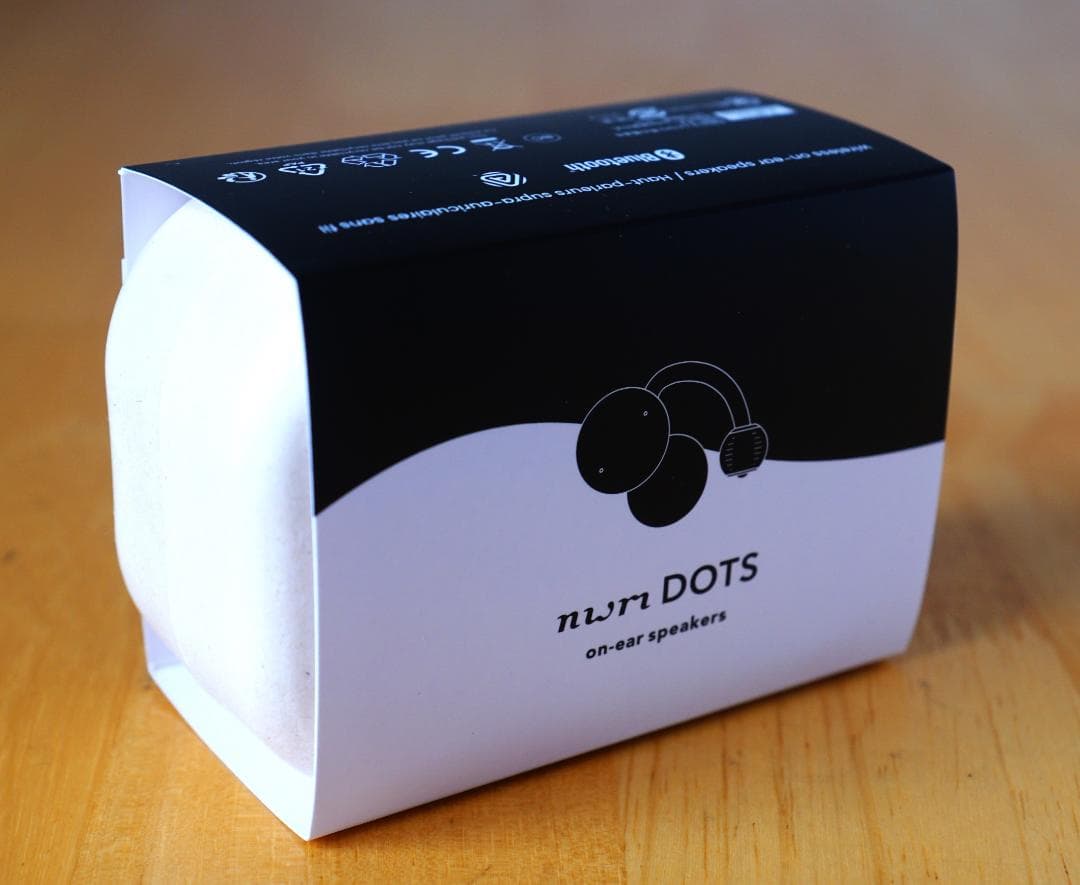 ★新品・未開封★チャコールブラック nwm DOTS　テレワークにも