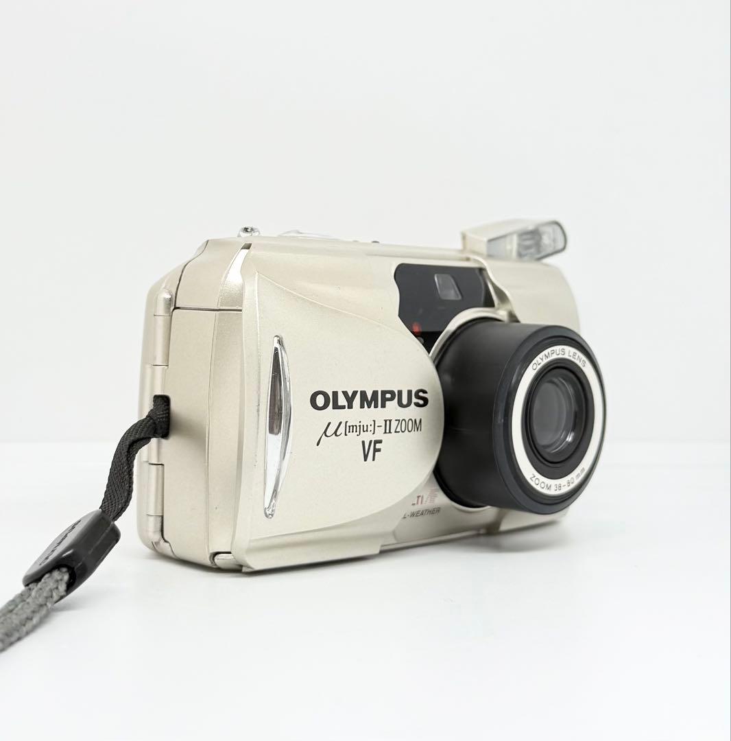 【完動美品】OLYMPUS μ -II ZOOM VF フィルムカメラ