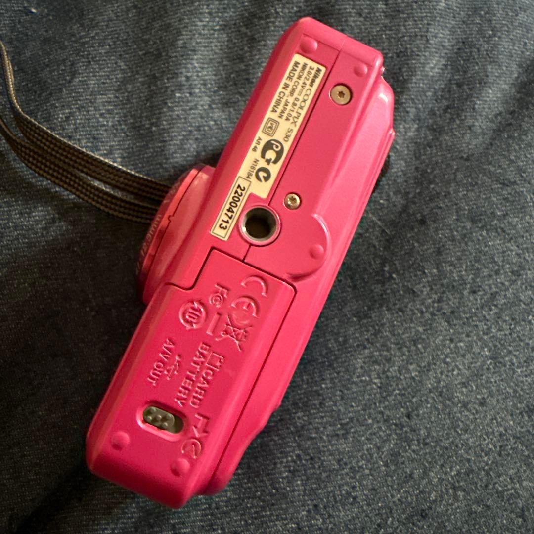 Nikon COOLPIX s30 ピンク 4倍光学ズーム