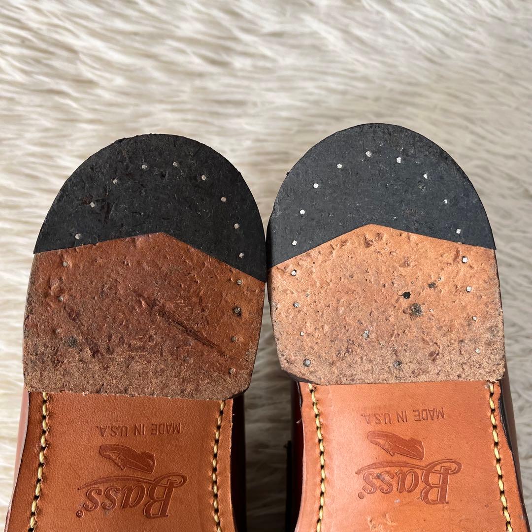 【美品】希少　ジーエイチバス　USA製 ウィージャンズ　ペニーローファー