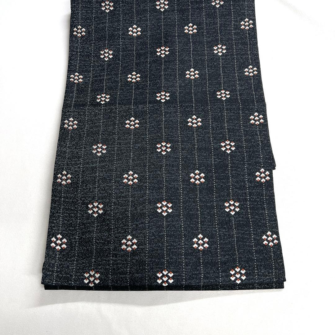 専用　名古屋帯　菱　二階菱　縦縞　着物　帯　037k