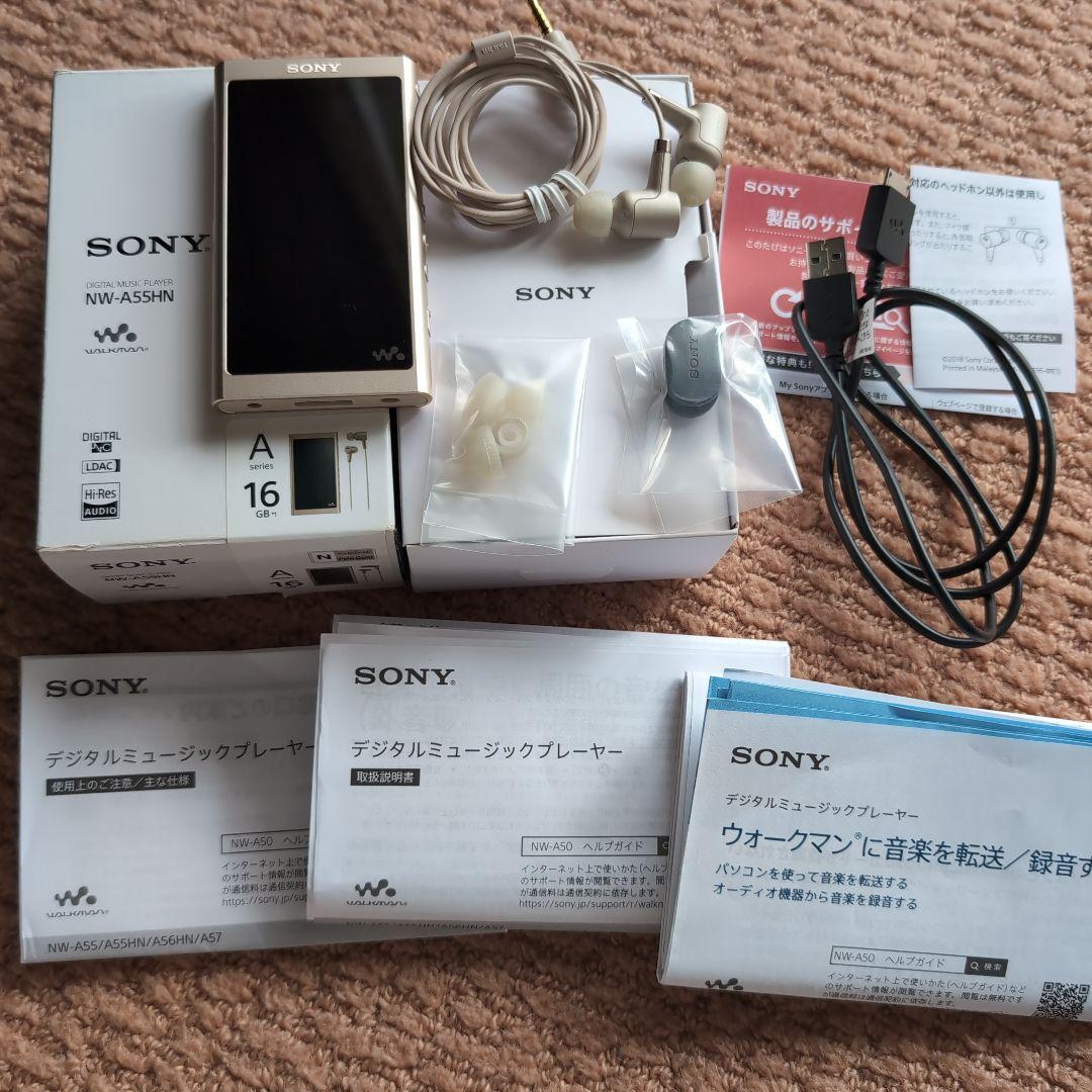 SONY NW-A55HN デジタルオーディオプレーヤー 16GB ゴールド