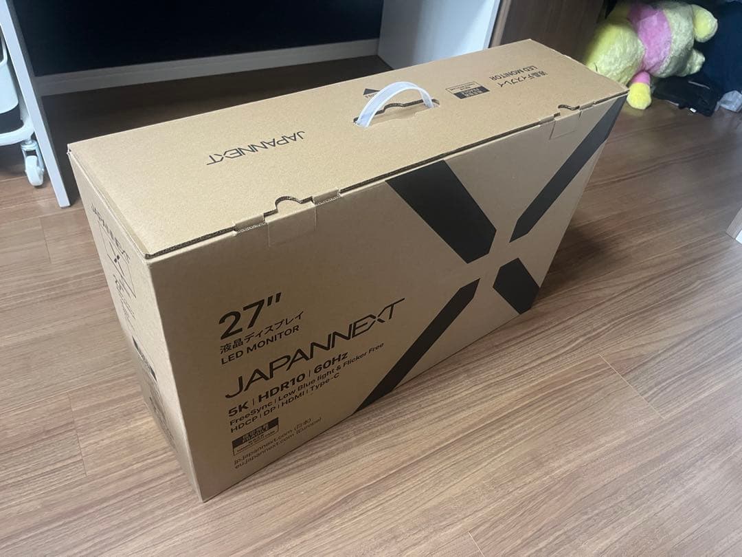 JAPANNEXT 5K 27インチ 昇降式 JN-IPS275K-HSPC9