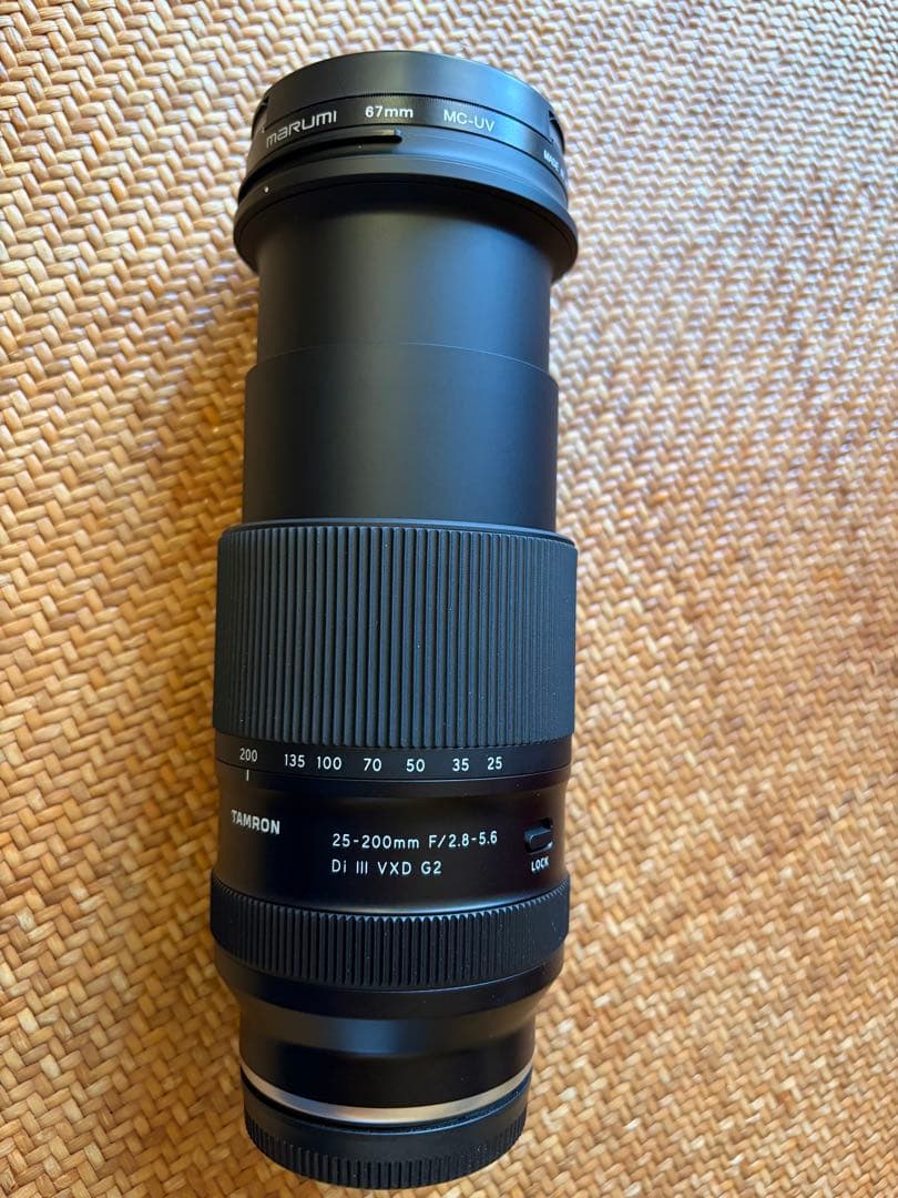 タムロン　25-200mm F/2.8-5.6 Di III VXD G2