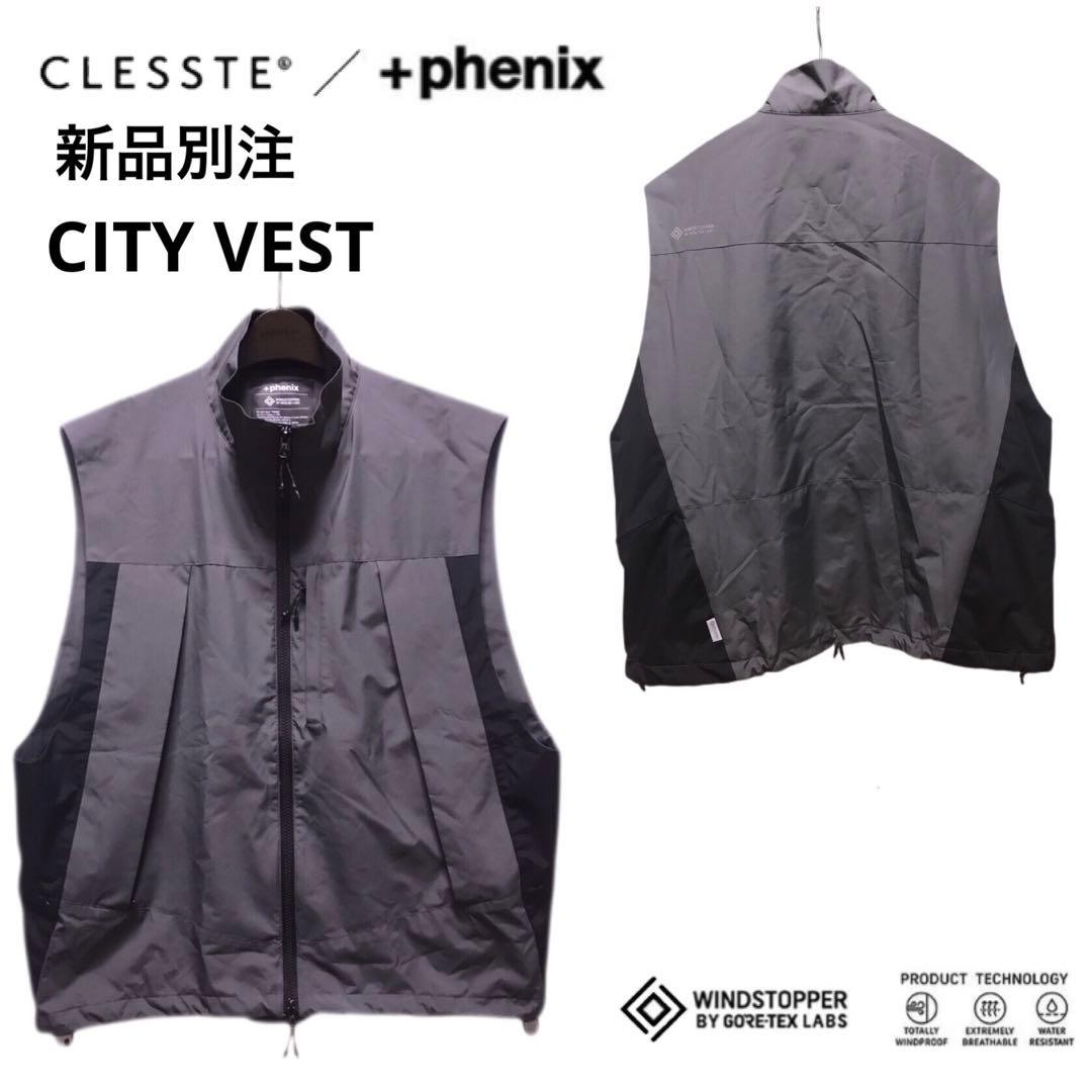 新品CLESSTE +PHENIX WINDSTOPPER CITY VEST