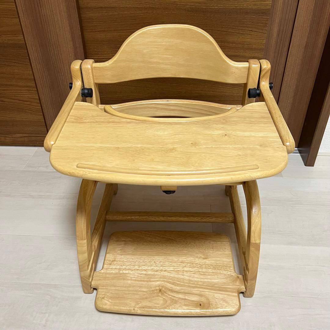 大和屋 すくすくローチェアII 離乳食チェア yamatoya