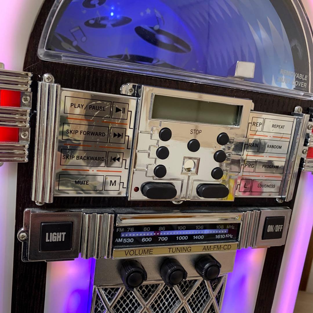 希少 おすすめ ジュークボックス(CD.ラジオ不可)ライトのみ可能インテリアに、