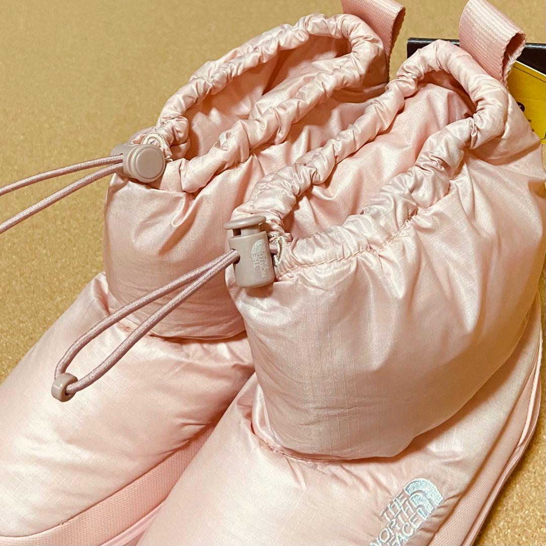 【新品】韓国THE NORTH FACE ペールピンク スノーブーツ　サイズ23