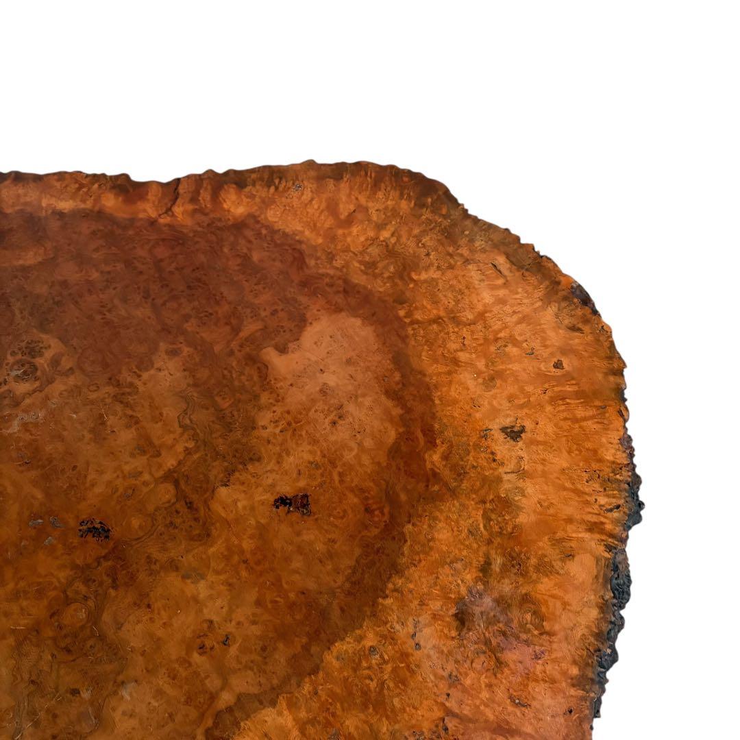 【超希少】高級 花梨 瘤杢 座卓 一枚板 天然木 ローテーブル