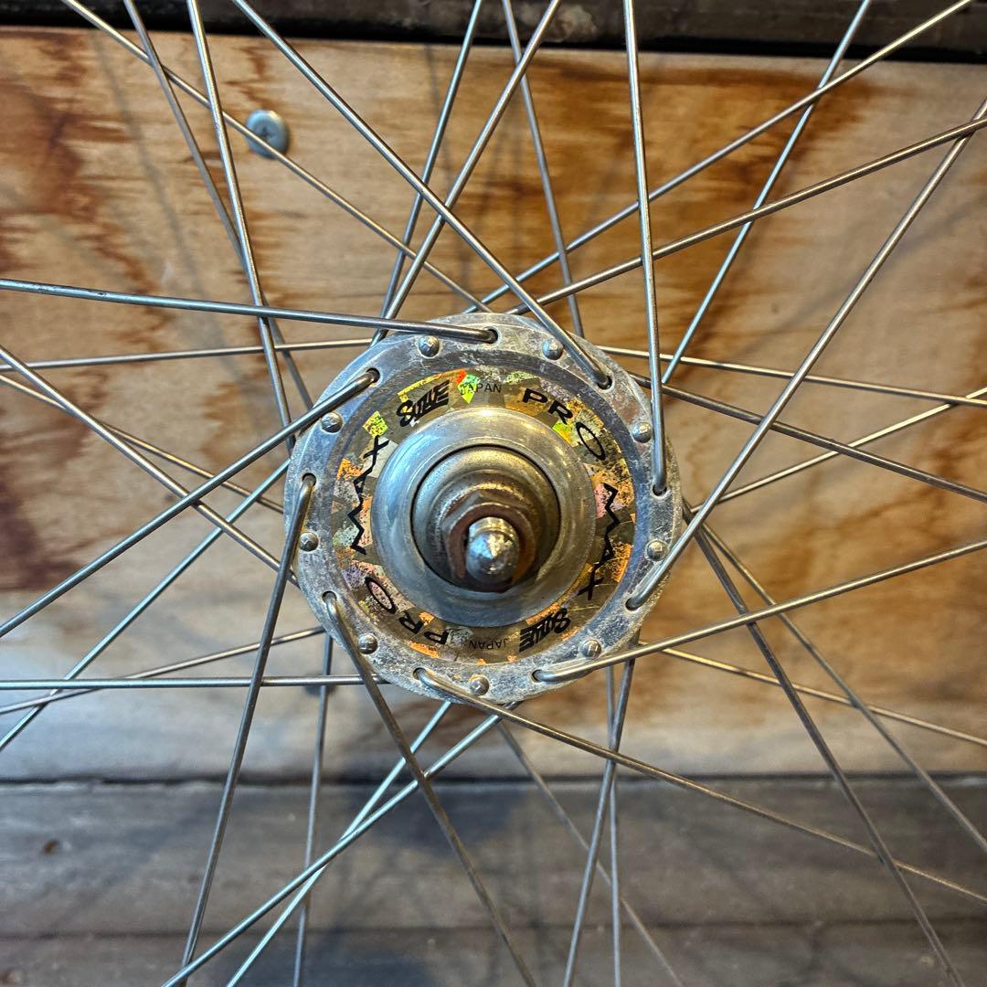 よしきん様 競輪ホイール前後　スズエプロマックス アラヤワールドチャンピオンリム