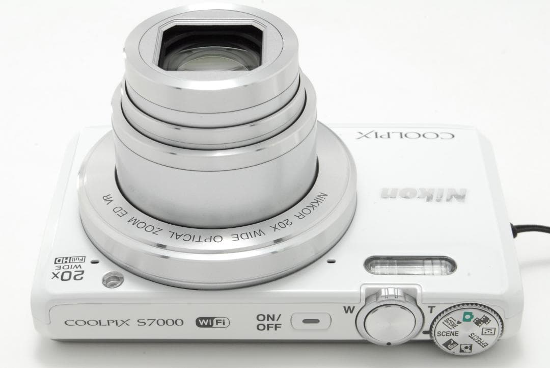 Nikon COOLPIX s7000 White 20倍光学ズーム 動作確認済
