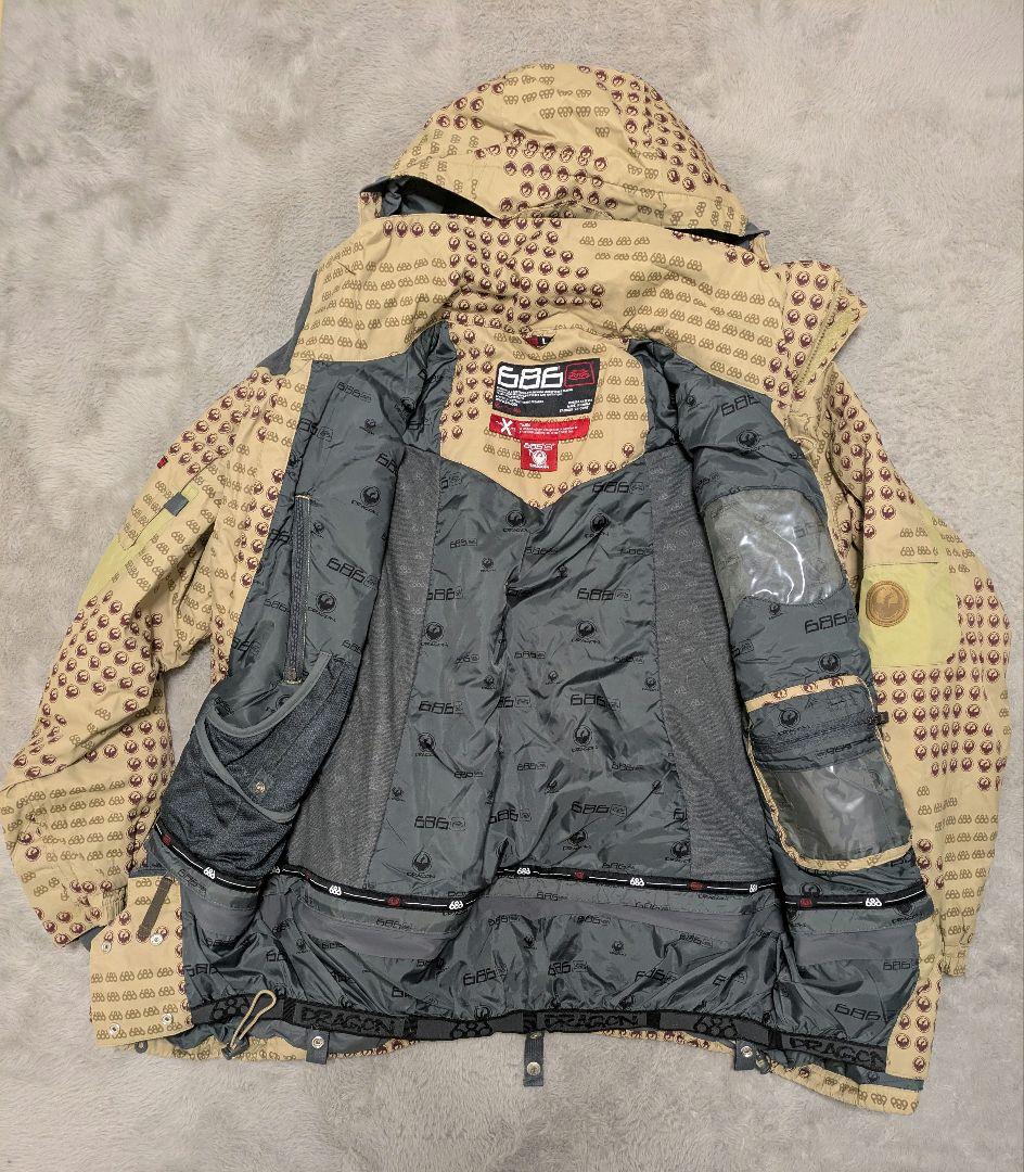激レア 686 × Dragon コラボ スノボウェア ハイエンドモデル 希少