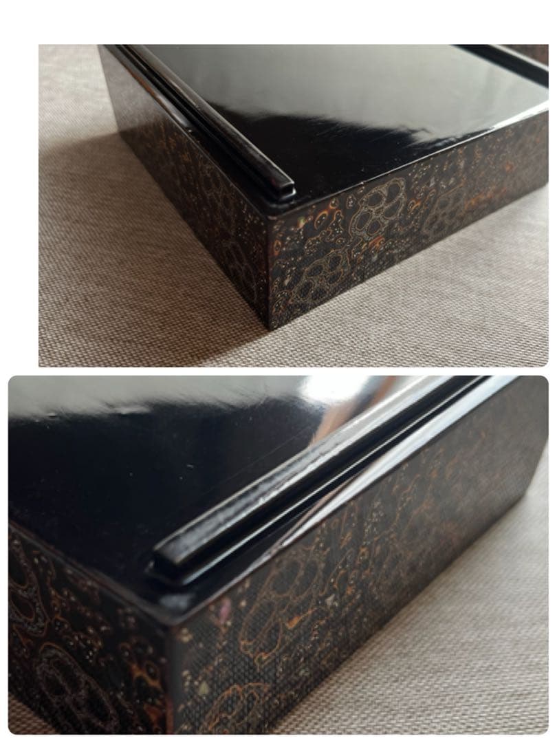 若狭塗　四段重　重箱