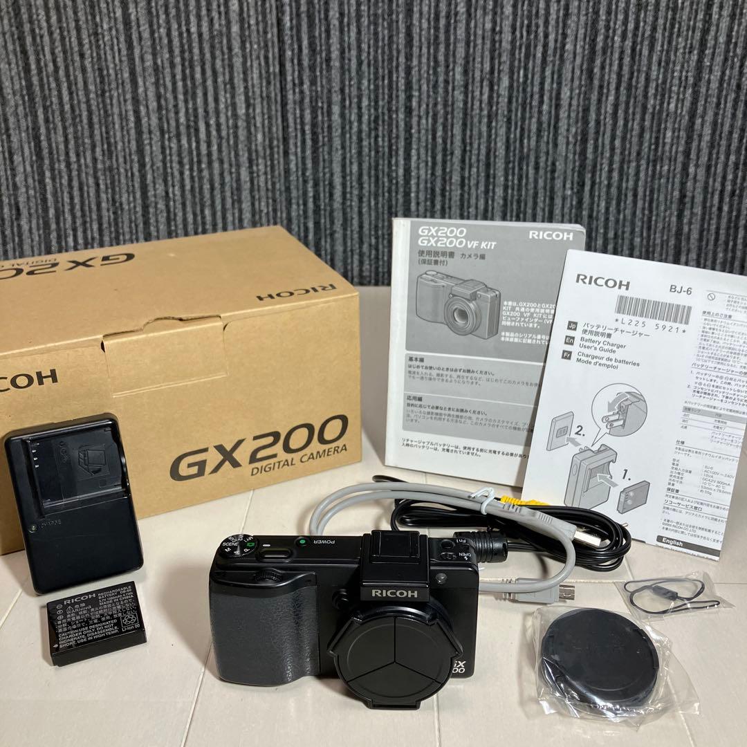 RICOH GX200 デジタルカメラ 本体 動作確認済