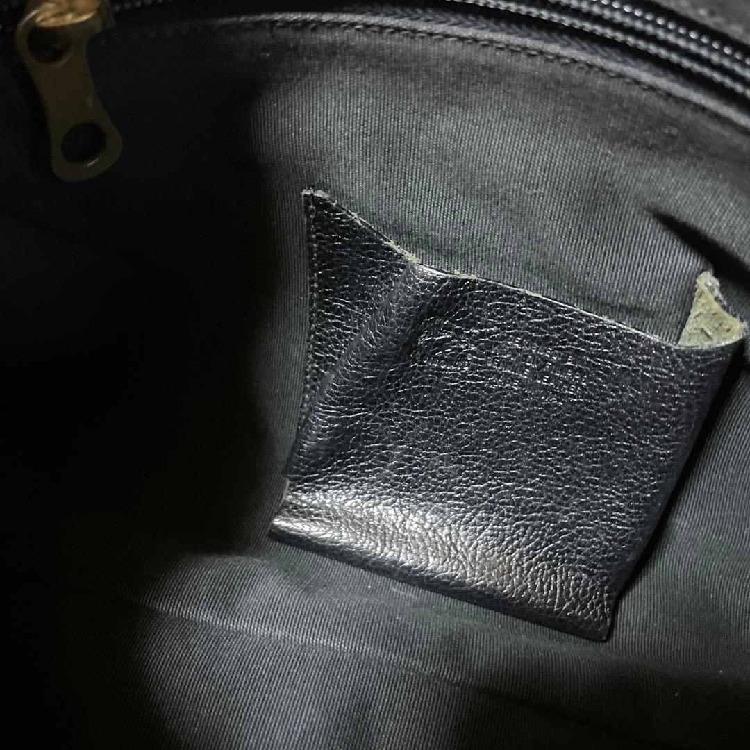 美品　イルビゾンテ IL BISONTE ショルダーバック 黒　レザー　2way