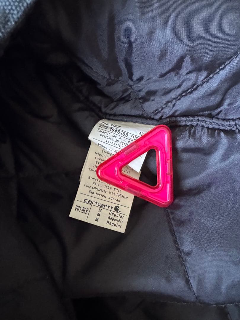 カーハート Carhartt V01 ダックワークベスト ブラック サイズ