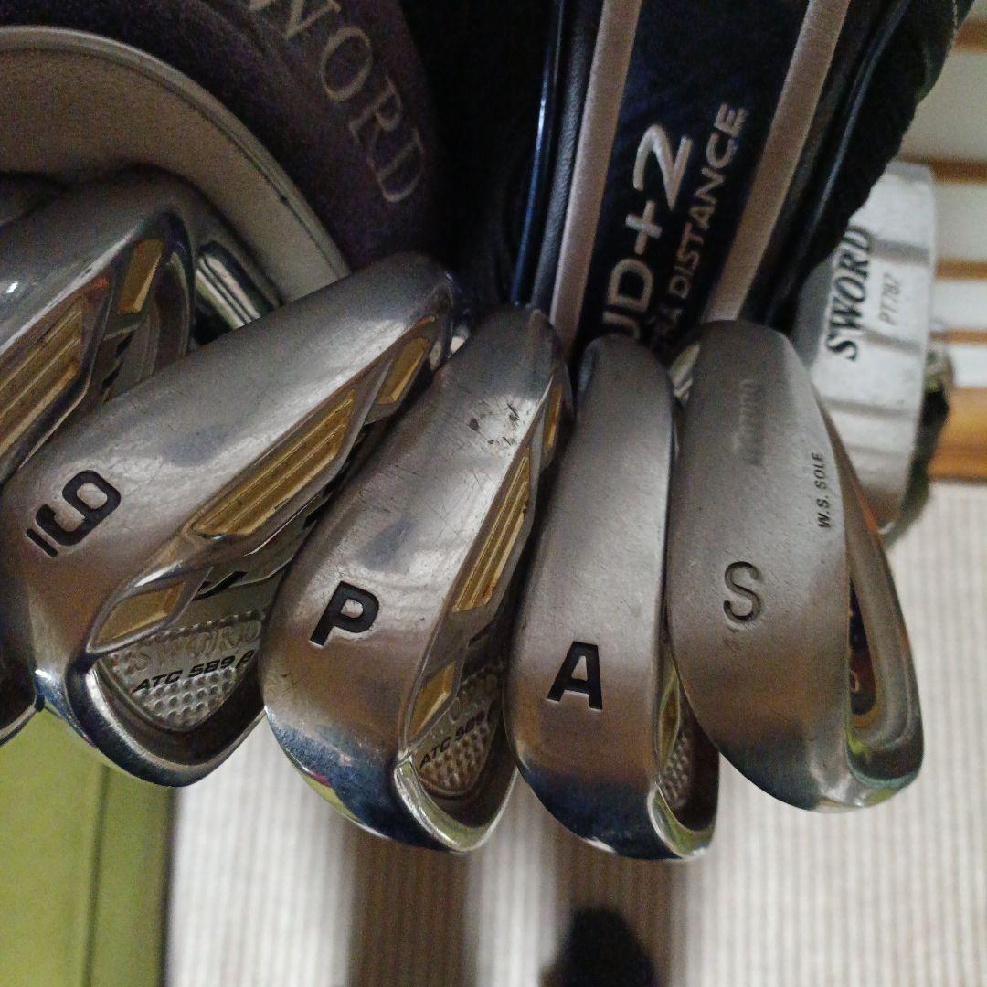 SWORD メンズ ゴルフクラブセット 12本　訳あり　フルセット