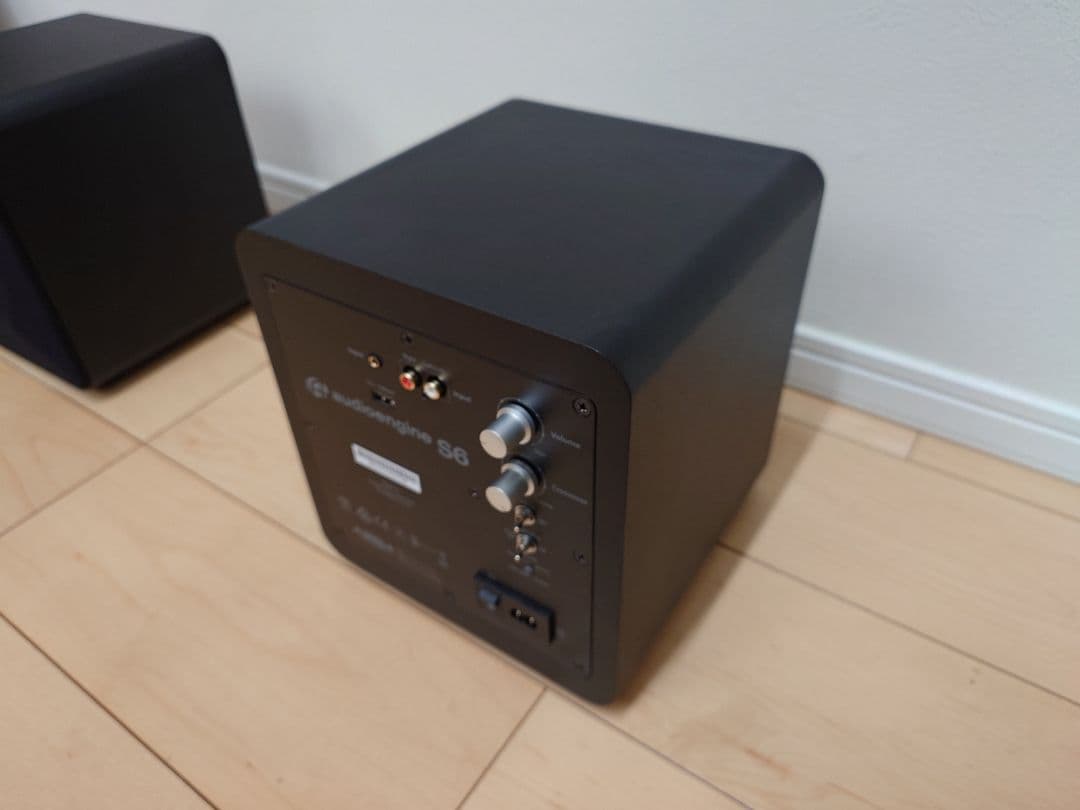 audioengine S6 サブウーファー ブラック